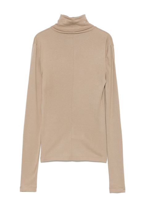 Top a collo alto in beige Helmut lang - donna HELMUT LANG | O01HW518V0Z